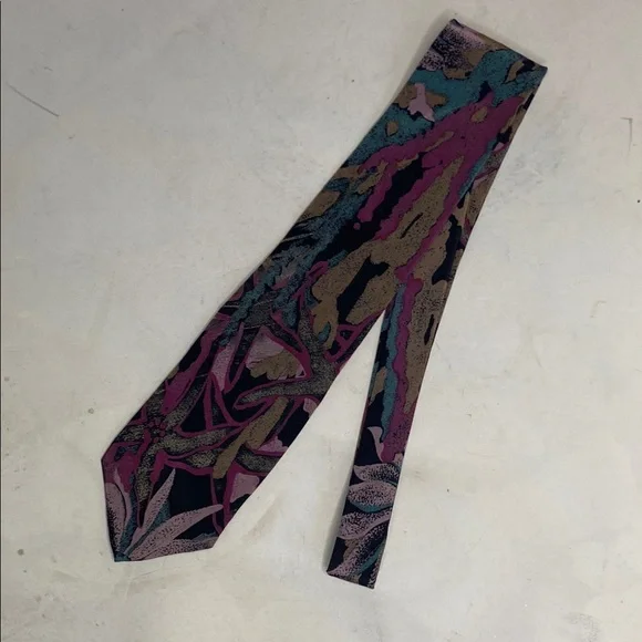 Paco Rabanne Multicolor Abstract Tie - Picture 1 of 5